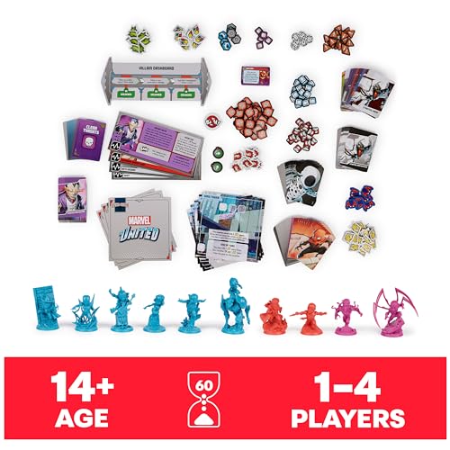 Spin Master Games Marvel United: Spider-Geddon Party Game for Comic Fans - color: Multi