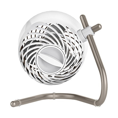 Vornado Pivot Personal Air Circulator Fan, 6-inch, Quiet Portable Travel Fan, 3 Speeds, Champagne - color: Champagne