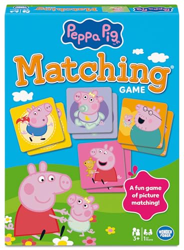 Wonder Forge Peppa Pig Matching Game - Fun and Educational Memory Game for Toddlers and Kids Ages 3-5 Featuring Beloved Peppa Pig Characters