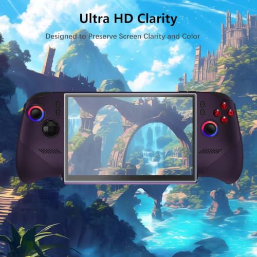 3 Pack Screen Protector for MSI Claw 8 EX AI+ CG3EM Gaming Handheld,9H Hardness,HD Clear,Scratch Resistant,Tempered Glass Film for MSI Claw 8 EX AI+ Portable Console - size: 3 Pake