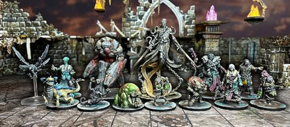 Maladum The Forbidden Creed Expansion - Fantasy Dungeon Crawler Game Immersive Terrain Solo, Co-op and Adversarial Play