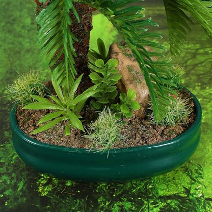 20 Pcs Static Grass, Miniature Diorama Supplies, DIY Diorama Grass, Model Train Scenery for Trains, Railways, Sand Table Scenes, War Terrain (Autumn Green)