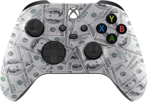 Custom Controllerzz Wireless Controller for Microsoft Xbox Series X/S & Xbox One - Custom Soft Touch Feel - Custom Xbox Series X/S Controller (X/S Money) - color: X/S Money