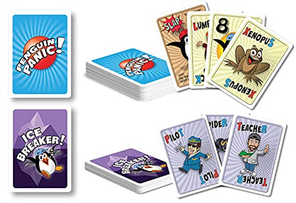 Moose Master Penguin Panic - Tongue Twisted Hurt Your Cheeks Laughter – You’ll be Laughing at The Crazy Things Your Friends Say – for Fun People Looking for a Hilarious Night in a Box
