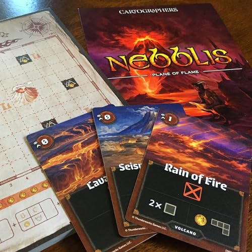 Cartographers: Map Pack 1, Nebblis | Expansion for The Award-Winning Game of Map Drawing | Strategy Flip and Write Fantasy Board Game | Family Game for 1-75 Players by Thunderworks Games - style: Pack 1