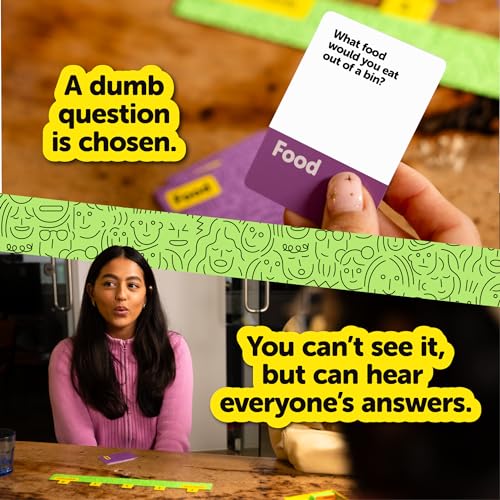 Big Potato Dumb Questions – A Hilarious Party Game for Adults and Friends, Full of Unexpected and Outrageous Conversations, Perfect for Game Nights and Gatherings