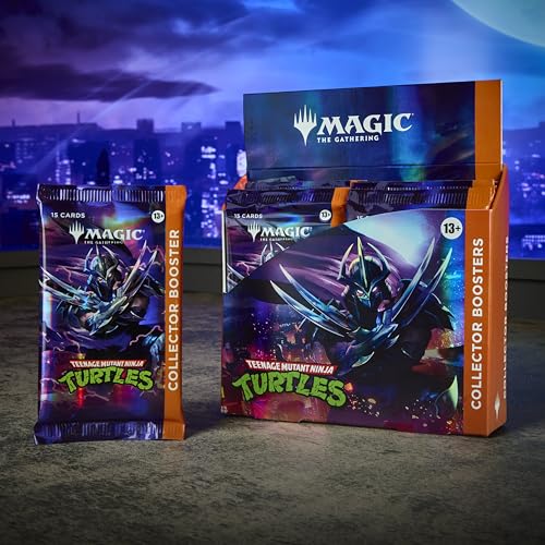 Magic: The Gathering | Teenage Mutant Ninja Turtles - Collector Booster Box | 12 Packs | Collectible Trading Card Game