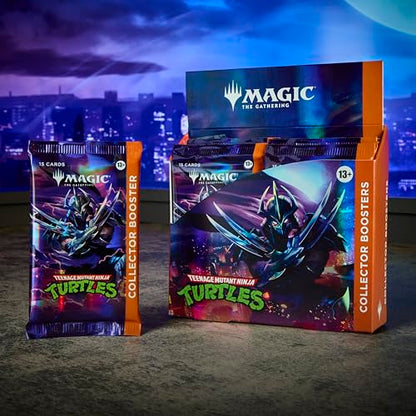 Magic: The Gathering | Teenage Mutant Ninja Turtles - Collector Booster Box | 12 Packs | Collectible Trading Card Game