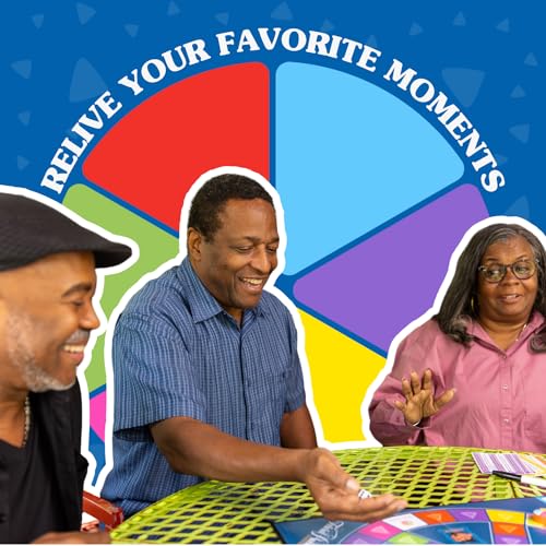 JOY FOR ALL Games - Trivial Pursuit Generations - Generational Trivia - Create Personalized Questions - Bigger Easy-to-Read Cards - Fun Multigenerational Trivia Game for Seniors, Teens, and Adults - style: Trivial Pursuit Generations