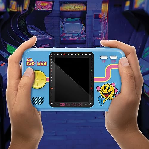 My Arcade Ms. Pac-Man Pocket Player: Portable Retro Game, 2.8" Screen | Birthday Gifts, Classic Arcade Games, Pacman Toys, Gifts for Her - style: Ms Pacman