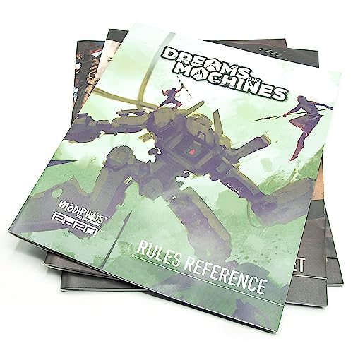 Modiphius: Dreams and Machines: RPG Starter Set to Play & Explore The World of Evera Prime, Booklet, Dice, Cards & More - style: Starter Set
