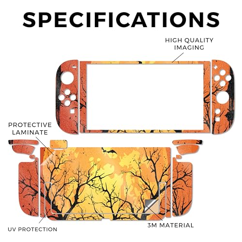 Glossy Glitter Gaming Skin Compatible with Nintendo Switch 2 Console Only - Hallowed Wood - Premium 3M Vinyl Protective Wrap Decal Cover - Easy to Apply | Crafted in The USA by MightySkins - color: Hallowed Wood, size: Switch 2 Console Skin Only, style: G