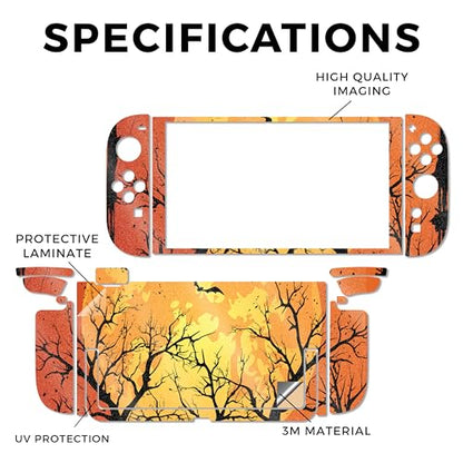 Glossy Glitter Gaming Skin Compatible with Nintendo Switch 2 Console Only - Hallowed Wood - Premium 3M Vinyl Protective Wrap Decal Cover - Easy to Apply | Crafted in The USA by MightySkins - color: Hallowed Wood, size: Switch 2 Console Skin Only, style: G