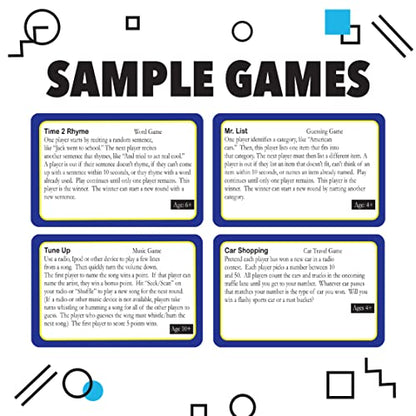 Games on the Go by Continuum Games - Portable Roadtrip Family Games to Challenge and Entertain for 2+ players , Blue | Challenge and Entertain, Great for Road Trips and Travel
