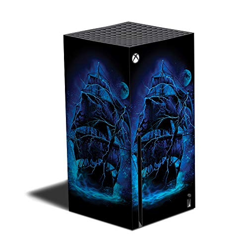 MightySkins Skin Compatible with Xbox Series X - Pirate Storm | Protective, Durable, and Unique Vinyl Decal wrap Cover | Easy to Apply and Change Styles | Made in The USA (MIXBSERX-Pirate Storm) - color: Pirate Storm