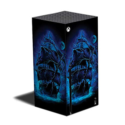MightySkins Skin Compatible with Xbox Series X - Pirate Storm | Protective, Durable, and Unique Vinyl Decal wrap Cover | Easy to Apply and Change Styles | Made in The USA (MIXBSERX-Pirate Storm) - color: Pirate Storm