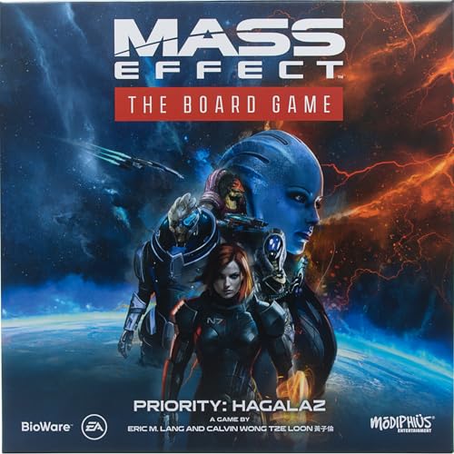 Mass Effect: Priority Hagalaz The Board Game | Cooperative Story-Driven Experience, Strategy Game for Kids & Adults, Ages 14+, 1-4 Players, 45-90 Mins