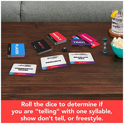 Spin Master Games, Tell Me Without Telling Me, The Viral Hit Adult Card Game, Bachelorette Party Activity, Meme Party Game, 2-10 Players, for Ages 18 & Up - style: Tell Me Without Telling Me