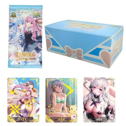 Goddess Story 5YUAN6 Series - ManWu, Booster Box Anime Girl Collection Trading Cards (NS5-6-Online Edition) - color: Ns5-6-physical Edition