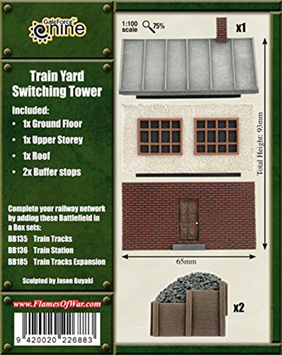 Flames of War - Battlefield in a Box: Train Yard Switching Tower
