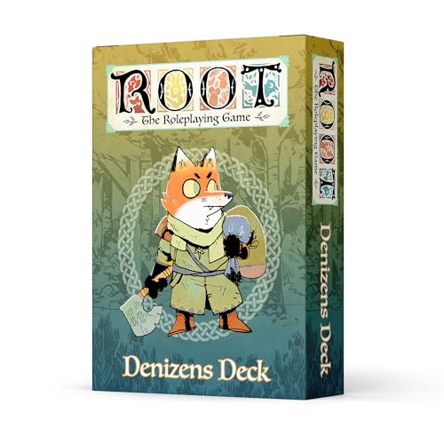 Magpie Games Root The Roleplaying Game: Denizens Deck, 55 NPC Cards - style: Denizens Deck