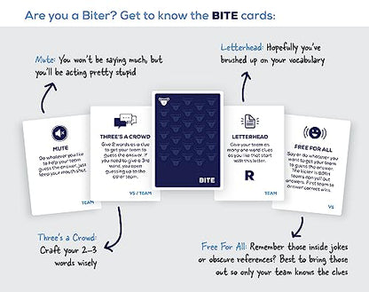 – A Party Card Game Where You Choose Your Words Wisely