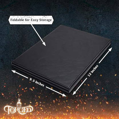 Game Master Screen - 30in Portrait DM Screen Compatible with Dungeons and Dragons and Other TTRPG - Faux Dragon Skin with Clear Dry Erase 8.5 x 11 Pockets - Slipcase Stores with DND Books - Black - color: Portrait Black