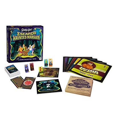 Scooby-Doo: Escape from The Haunted Mansion - A Coded Chronicles Game | Escape Room Game for Kids & Adults | Featuring Iconic Characters and Mysteries | Officially Licensed Hanna-Barbera Game
