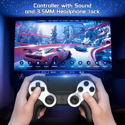 DEFNDR Wireless Controller for PS5, Compatible with PS5 Pro/Slim/PC, with Dual Vibration, 3.5mm Audio Jack, 6-Axis Motion Control Gamepad with Speaker