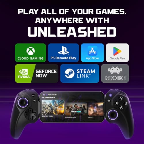 ELO Vagabond Mobile Gaming Controller & Travel Case Bundle | iPhone 15/16, iPad Mini & Android Phone Controller (USBC) - Call of Duty Mobile, PS Remote Play, Xbox Cloud Gaming & More