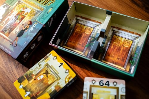Capstone Games Up or Down? Interactive Strategy Card Game Ages 8+ Family | Easy-to-Learn Strategic Card Game for Game Night