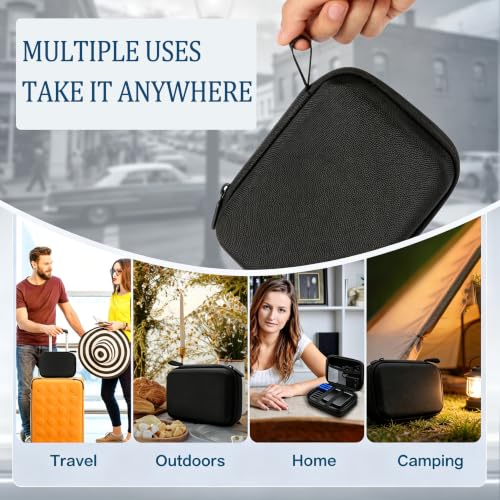 Carrying Case for Gameboy Advance SP,Game Case Holder for GBA SP Accessories,Accommodates 1 Charger,7 Game Cartridge Slots Simultaneously,Durable Portable Storage Bag for GBA SP,with 3 Cartridge Cases - style: GBA SP