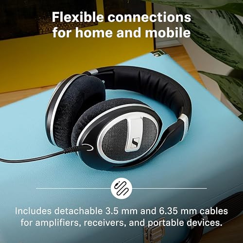 Sennheiser HD 599 SE Around Ear Open Back Headphone (Renewed) - style: HD 599 SE
