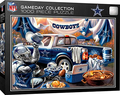 MasterPieces - 1000 Piece Jigsaw Puzzle, NFL Dallas Cowboys, Fun for Adults and Family, Non-Glare Finish, 19.25"x26.75" - style: Dallas Cowboys
