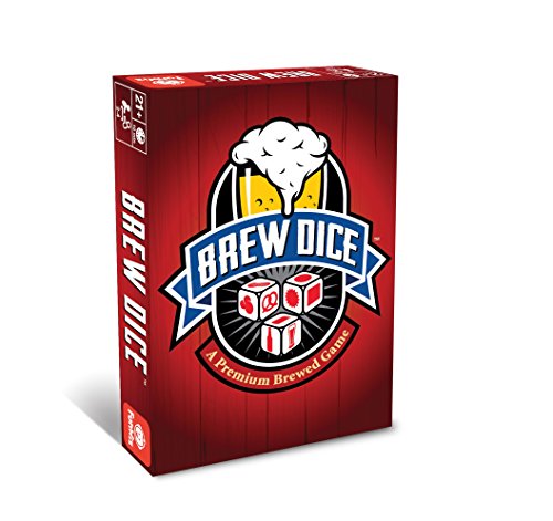 Foxmind, Brew Dice, A Premium Brewed Game - Family Card Gameplay, 2-4 Adult Players, for Ages 21+