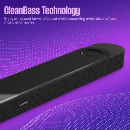 Bose New Lifestyle Ultra Soundbar, Wireless Home Soundbar for TV with Dolby Atmos, Surround Sound, Black - color: Black