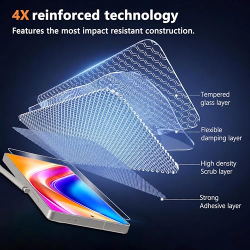 JZG 3 Pack for S25 Ultra Tempered Glass Screen Protector | Fast Alignment Tool, Fingerprint Compatible, Anti Scratch, High Clarity, Bubble Free - size: For Samsung Galaxy S25 Ultra