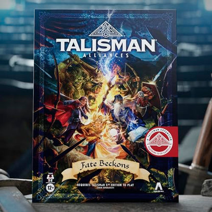 Avalon Hill Talisman Alliances: Fate Beckons Board Game | Talisman Expansion | Cooperative Fantasy Adventure Games | Ages 12+ | 2 to 6 Players - style: Talisman Alliances (Expansion)