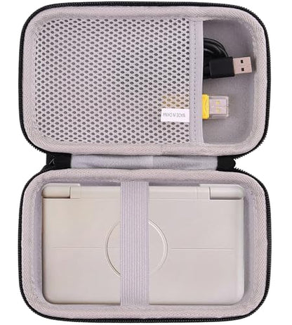 Hard EVA Carrying Storage Case Compatible with Retroid Pocket Flip 2 / Retroid Pocket Classic Retro Game Handheld Console Protective Travel Storage Box (Grey) - color: Grey