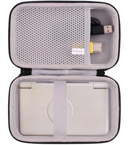 Hard EVA Carrying Storage Case Compatible with Retroid Pocket Flip 2 / Retroid Pocket Classic Retro Game Handheld Console Protective Travel Storage Box (Grey) - color: Grey