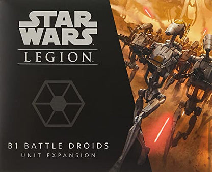 Star Wars: Legion B1 Battle Droids UNIT EXPANSION - Expand Your Separatist Alliance! Tabletop Miniatures Strategy Game for Kids & Adults, Ages 14+, 2 Players, 3 Hr Playtime, Made by Atomic Mass Games - style: Separatist Alliance Expansions: B1 Battle Droi