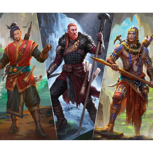 Funforge: Monumental Duel - Exploration - Civilization Deck-Building Board Game, Strategy Game, Combine Or Standalone, Ages 10+, 2 Players, 60-90 Min - style: Exploration