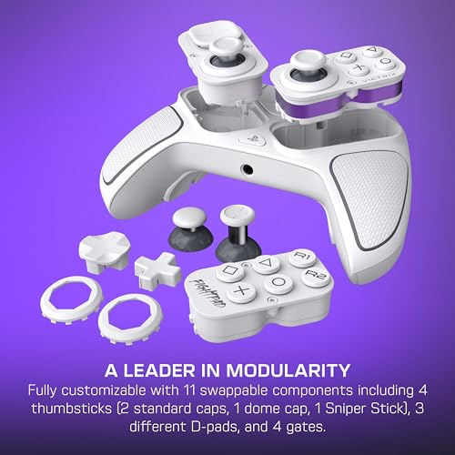 Bundle of Turtle Beach Atlas 200 Wired Gaming Headset Officially Licensed for PS5 & PS4 - White + Victrix Pro BFG Reloaded Wireless Gaming Controller Officially Licensed for PS5, PS4, PC - White - color: White Bundle