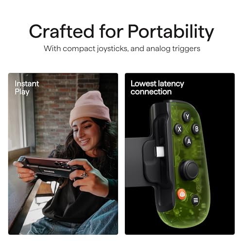 BACKBONE One Mobile Gaming Controller, Xbox Edition, USB-C | For iPhone 15/16/17 & Android, Play with Xbox Game Pass Ultimate (1-Month Access), Stream from Console or PC & More - color: Xbox Edition