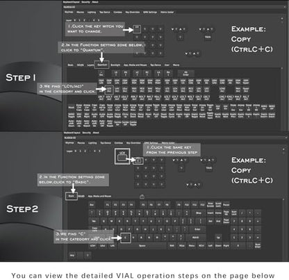 Macro Pad,Programmable Designer Macro Keyboard, 16 Keys Triple Knob and Screen with Macro Keypad,One Handed Gaming Keyboard for iOS,Windows (Black) - color: Black