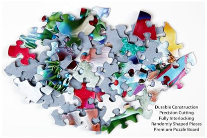 Par for The Course (Golf) Jigsaw Puzzle 1000 Pieces - Precision Cut, Challenging Golf Puzzle for Adults, Vibrant Colors, 1000 Piece Golfing Jigsaw by Vermont Christmas Company