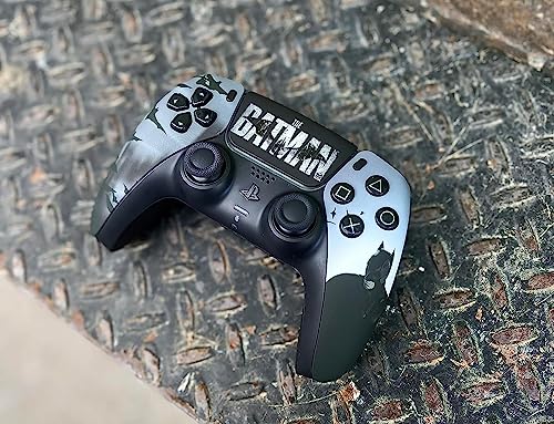 MODDEDZONE Smart Extreme Modded Controller + Anti Recoil 2 Remap Buttons & Interchangeable Thumbsticks & Hair Triggers, Tactical Buttons Compatible with PS5 Custom Controller PC (Bat) - color: Bat