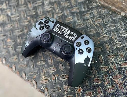 MODDEDZONE Smart Extreme Modded Controller + Anti Recoil 2 Remap Buttons & Interchangeable Thumbsticks & Hair Triggers, Tactical Buttons Compatible with PS5 Custom Controller PC (Bat) - color: Bat