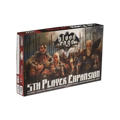 Blood Rage 5th Player Board Game EXPANSION | Strategy Game | Viking Battle Game | Tabletop Miniatures Game for Adults and Teens | Ages 14+ | 2-4 Players | Average Playtime 60-90 Minutes | Made by CMON