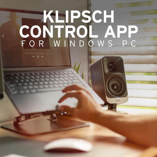 Klipsch ProMedia Lumina 2.1 컴퓨터 게이밍 시스템, 서브 우퍼 및 RGB 조명 효과 내장